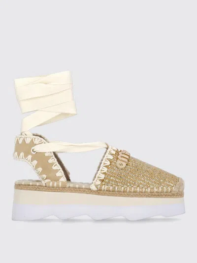 Mou Flat Sandals  Woman Color Gold