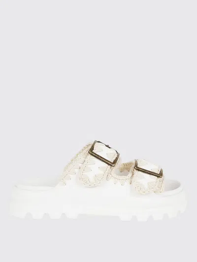 Mou Flat Sandals  Woman Color White 1 In Multi