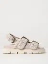 Mou Sandals Grey In White