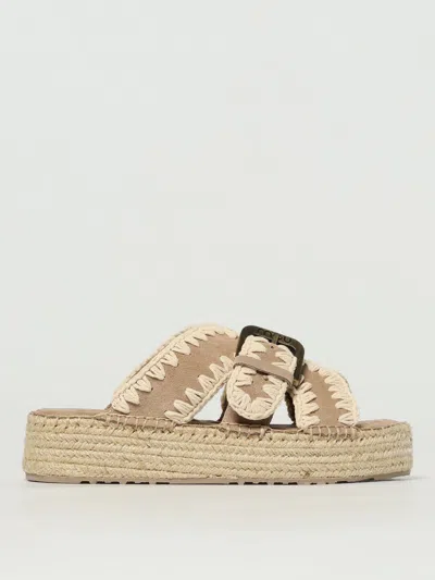 MOU FLAT SANDALS MOU WOMAN COLOR WHITE,G98905001