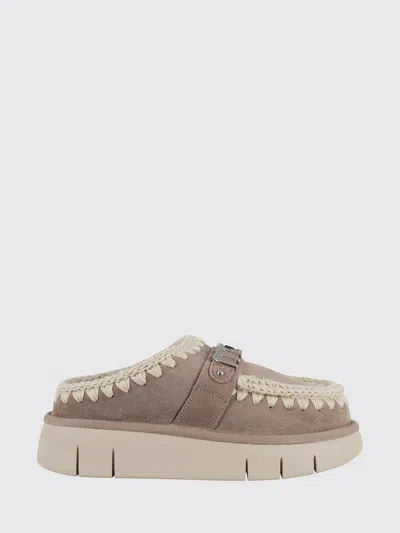 MOU FLAT SHOES MOU WOMAN COLOR GREY,H44007020