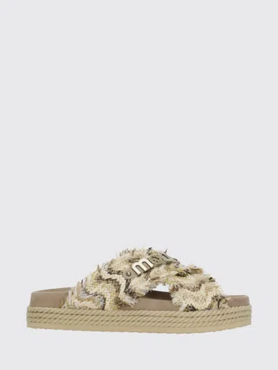 Mou Heeled Sandal Woman In Neutral