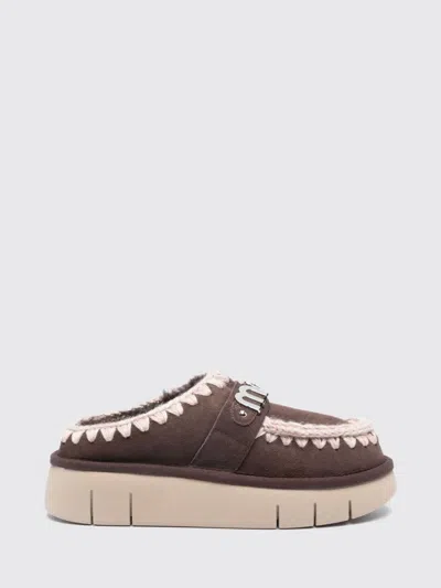 Mou Heeled Sandal Woman Color Coffee In Brown