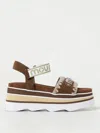 Mou Eva Wedge In Brown