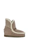 Mou Flat Ankle Boots  Woman Color Beige In Brown