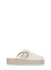 MOU IVORY SUEDE LEATHER SNEAKERS