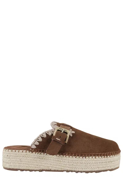 Mou Jute Clog Sabot