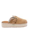 Mou Jute Suede Clog