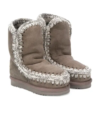 Mou Kids Eskimo Boots In Multicolor