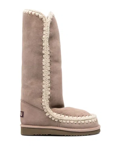 Mou Botines - Gris In Brown