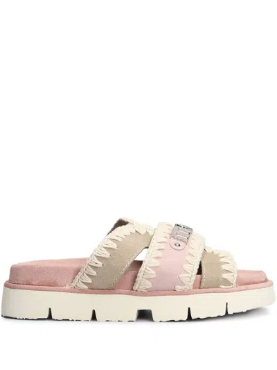 MOU LEATHER SANDALS