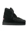Mou Black 18 Boots In Black