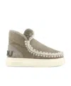 MOU LOGO FLAT SHOES