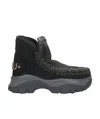 Mou Chunky Eskimo Sneaker Big Logo In Black