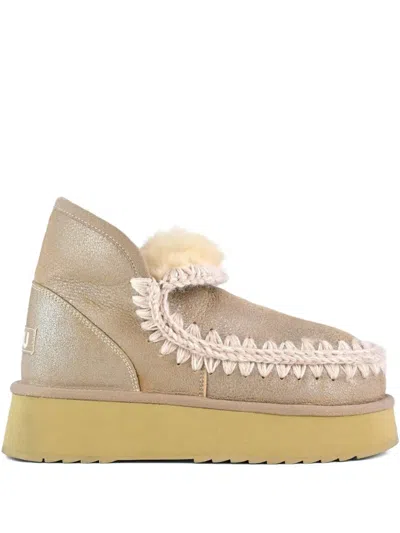 Mou Mini Eskimo Boots In Brown