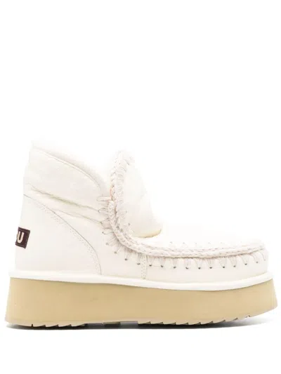 Mou Mini Eskimo Boots In Wxwhi