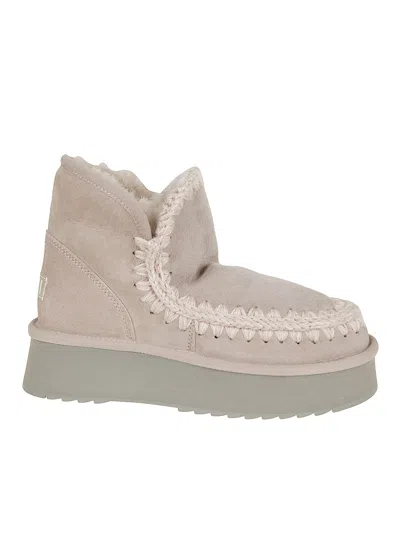Mou Mini Eskimo Platform Boot In Brown
