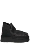 Mou Eskimo Short Boots In Black