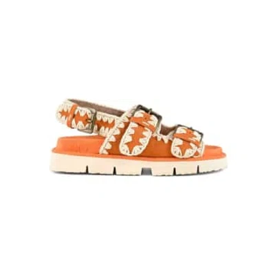 Mou New Bio Sandal In Orange