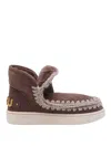 Mou New Eskimo Booties In Brown
