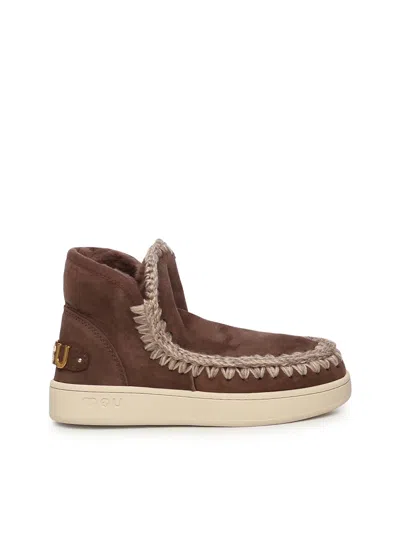 Mou New Eskimo Sneaker In Brown