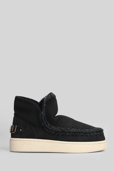 Mou New Eskimo Sneaker Sneakers In Black Suede