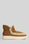 Mou New Eskimo Sneaker Sneakers In Brown Suede