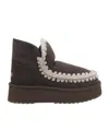 Mou Platform Boots In Brown