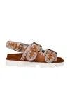 Mou New Bio Sandals In Brown