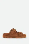Mou Low-end Bio Flat Bottom Flip-flops In Marrone