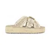 Mou Crossover Strapped Sandals