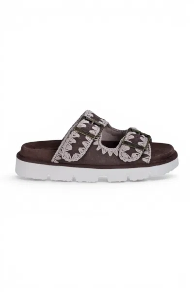 Mou - Sandals - 471284 - Chocolate In Multi