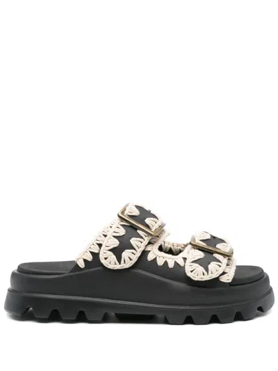Mou Sandals Black