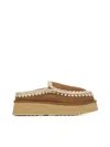 Mou Eskimo Stitching Slipper-mule In Brown