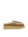 Mou Eskimo Stitching Slipper-mule In Brown