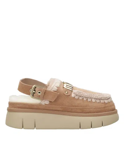 Mou Sandals Camel In Neutral