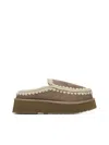 Mou Clog Eskimo Slippers In Elephant Grey