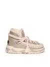 Mou Scoubidou Lace Sneakers In Multi