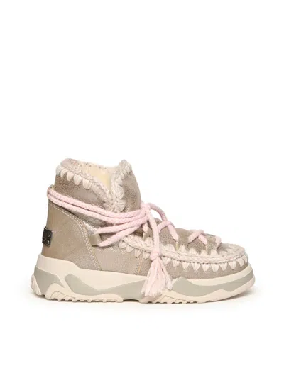 MOU SCOUBIDOU LACE SNEAKERS