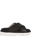 Mou Criss-cross Bio Sandal Sequins