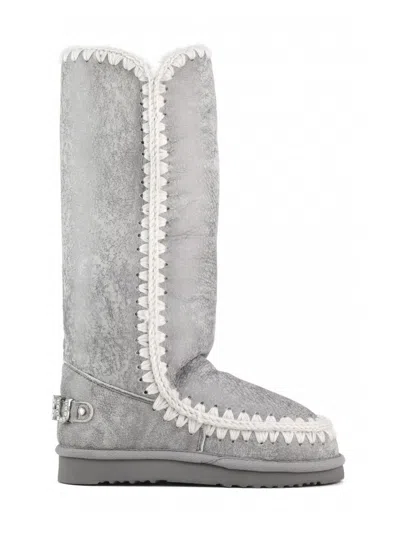 Mou Silky Silver Sheepskin Eskimo 40