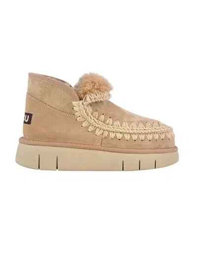 Mou Sneaker Woman  - Eskimo Bounce Sneaker - Camel In Beige