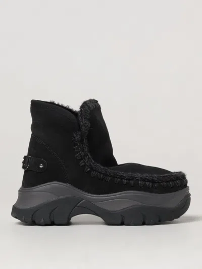 Mou Sneakers  Woman Color Black In Schwarz
