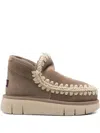 Mou Eskimo Bounce Sneaker Boots In Neutral