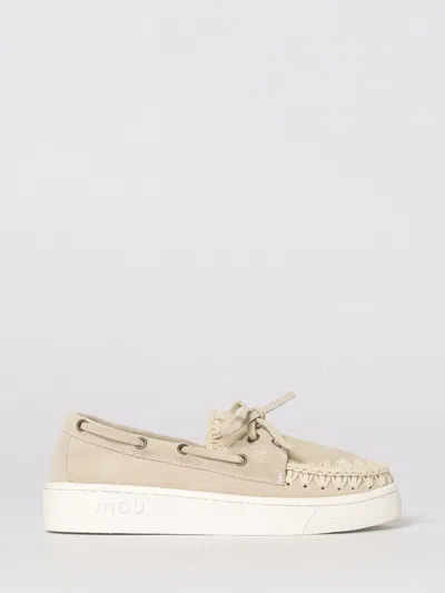 Mou Sneakers  Woman Color Beige In Nude