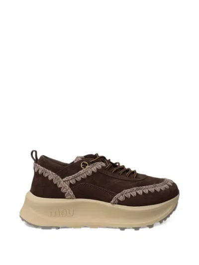 Mou Speed Eskimo Low-top Sneakers In Brown