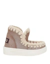Mou Toddler Girl Ankle Boots Light Brown Size 10c Leather In Beige
