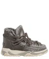 Mou Trainer Scoubidoo Lace Boots In Grey