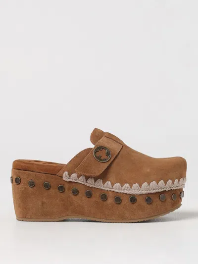 MOU SHOES MOU WOMAN COLOR BROWN,G78638032