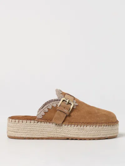 MOU ESPADRILLES MOU WOMAN COLOR BROWN,G78642032